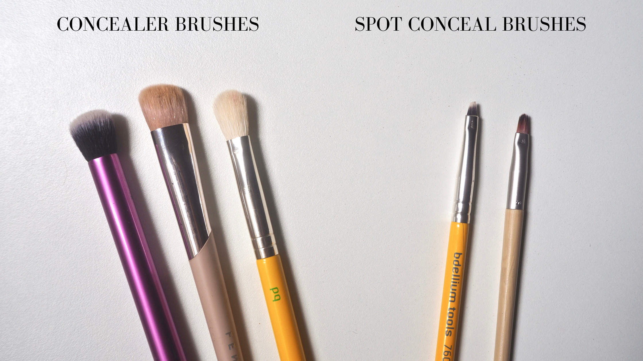 concealer brushes